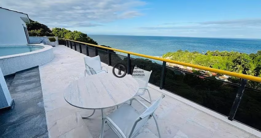 Cobertura no sorocotuba com 4 suítes e vista mar
