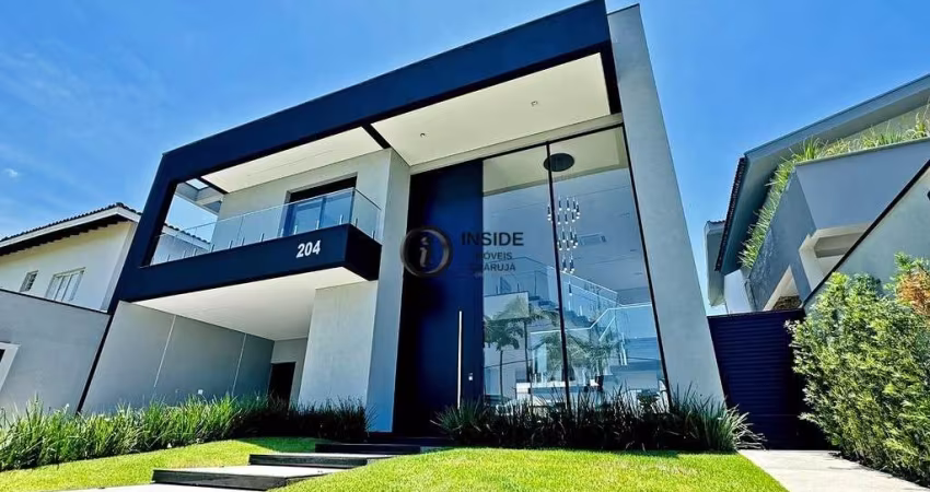 Casa com piscina e 5 suítes no condomínio acapulco