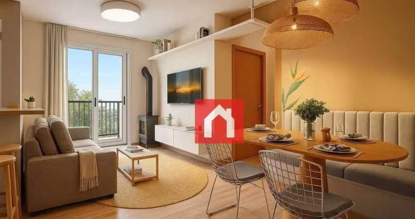 Apartamento com 2 dormitórios à venda, 49 m² por R$ 269.990 - Moinhos - Lajeado/RS