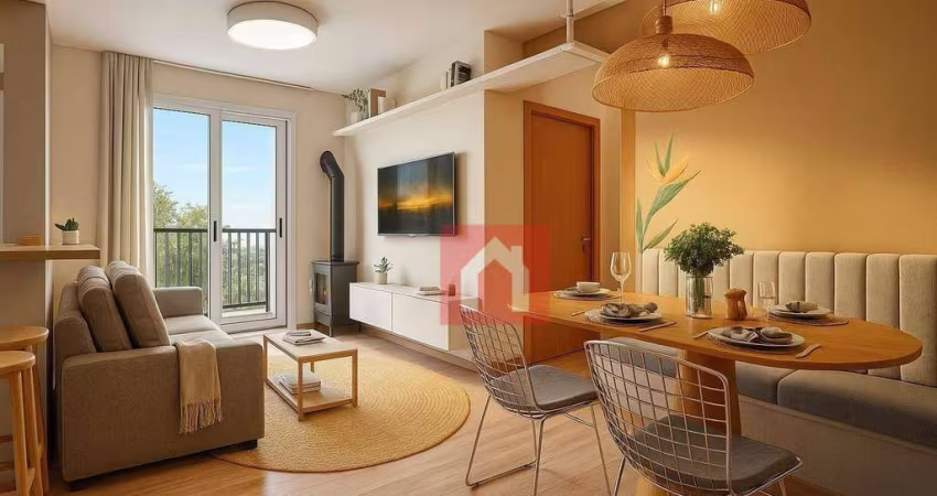 Apartamento com 2 dormitórios à venda, 49 m² por R$ 264.990 - Moinhos - Lajeado/RS