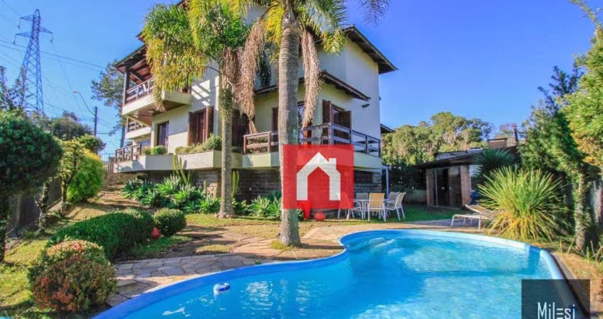 Casa com 4 dormitórios para alugar, 496 m² por R$ 12.583,33/mês - Colina Sorriso - Caxias do Sul/RS