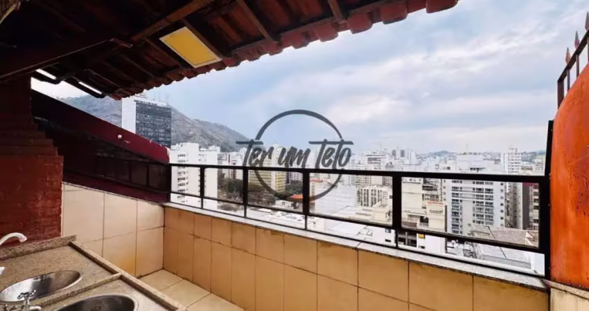 Cobertura duplex com 2 quartos, área gourmet com churrasqueira e vista privilegiada para a catedral e o morro do cristo – rua oscar vidal / centro de juiz de fora!!!