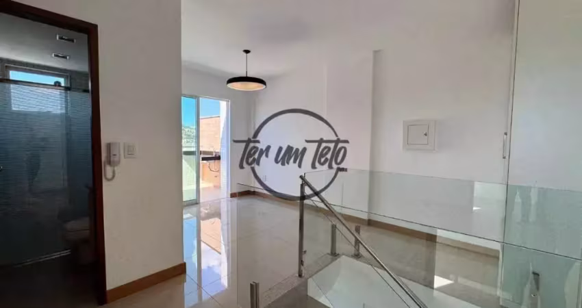Cobertura duplex de 123 m² com 2 quartos, 2 banheiros, 2 salas, varanda com vista livre e 2 vagas de garagem – av. dos andradas / centro – juiz de fora