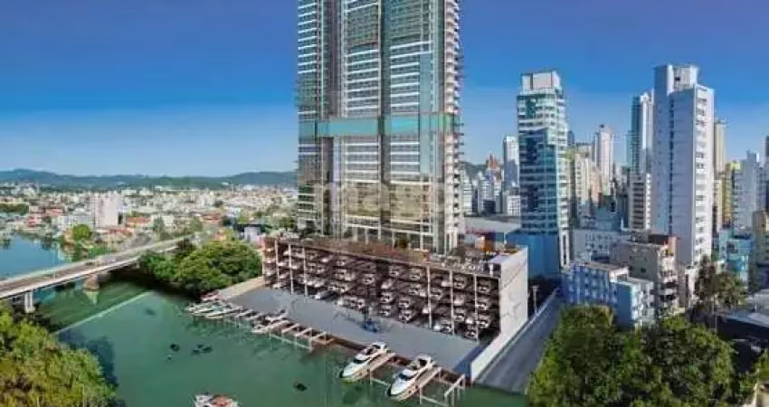 Apartamento alto padrão mobiliado com vaga náutica em balneário camboriú