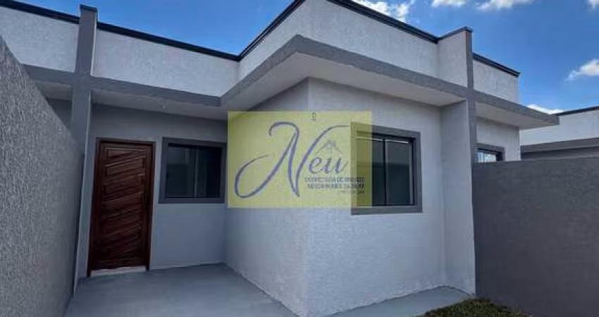 Casa 2 quartos em condominio com amplo quintal - Campo de Santana- Curitiba