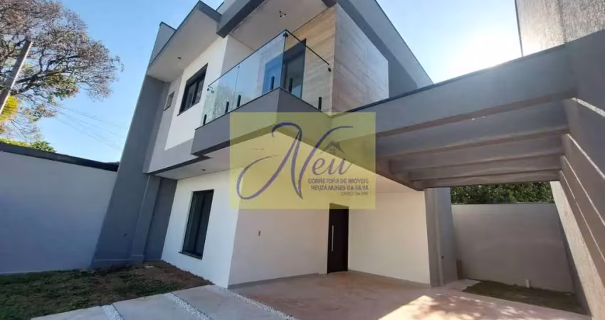 Sobrado com 3 suites e amplo terraço- afonso pena- sjp