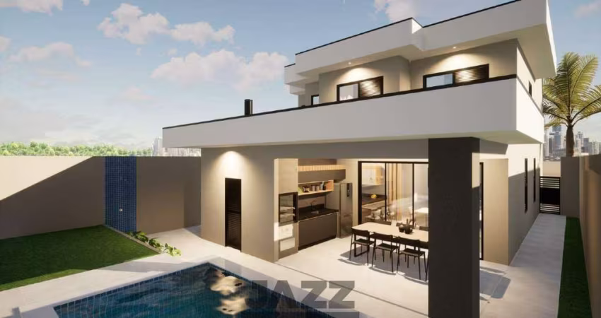 Casa em Condomínio à Venda - Roncáglia, Valinhos - 231,38m2  - 3 suítes