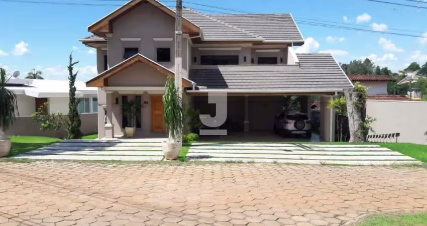 Casa a venda em condomínio - recanto tranquilo, atibaia com 402m2