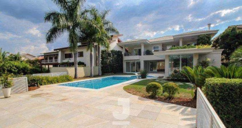 Casa em Condomínio à Venda - Residencial Parque Rio das Pedras, Campinas - 796,9m2  - 4 suítes