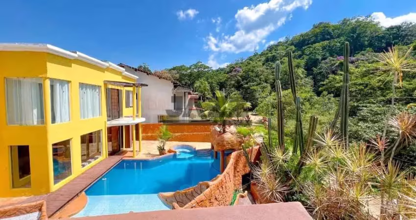 Casa em condomínio à venda - park imperial, caraguatatuba - 400m2  - 5 suítes