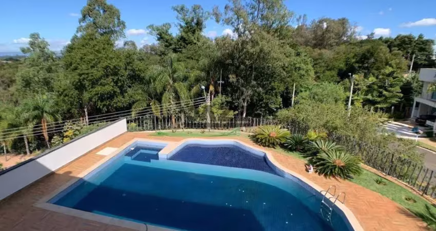 Casa em condomínio em valinhos à venda e aluguel, 4 suítes e piscina