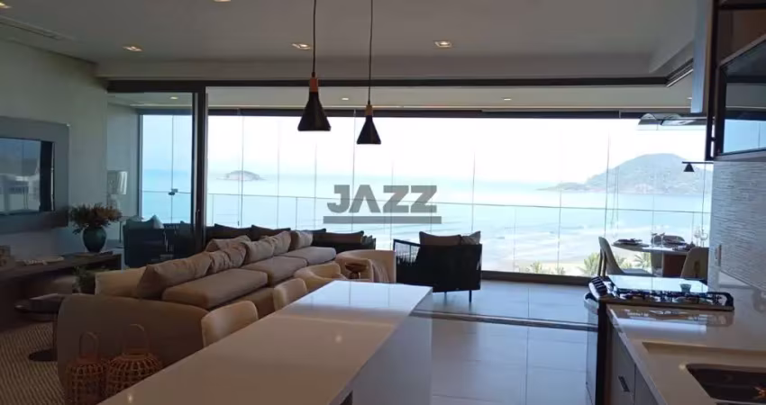 Apartamento 203m² frente mar, com 4 suítes, módulo 3- riviera de são loureço-bertioga /sp