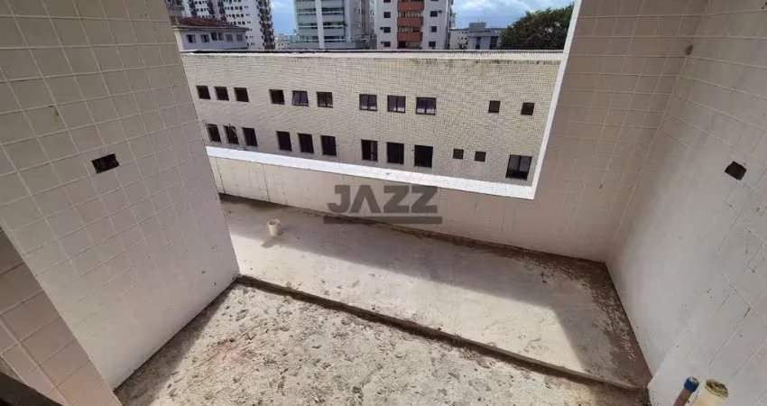 Apartamento com sacada gourmet- 2 quartos, suite - aviação- praia grande