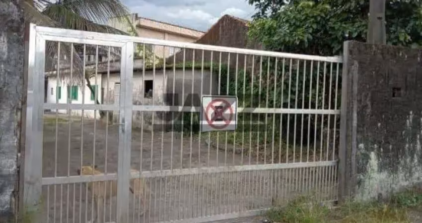 Terreno com 406m²- 2 casas - 1km do mar- vila mirim - praia grande