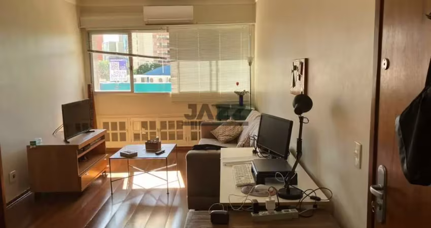 Apartamento mobiliado de 70m² à venda no cambuí em campinas com 2 dormitórios, suíte, sacada e 2 vagas