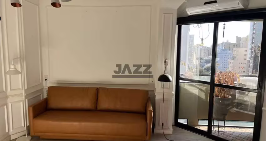 Apartamento para venda no cambuí- camoinas - sp com 67,00m², 1 suíte.