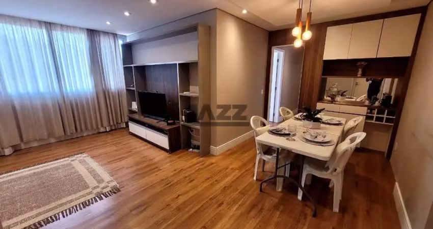 Apartamento de 94m² à venda no bosque em campinas com 3 dormitórios, suíte, closet e vista para o bosque dos jequitibás
