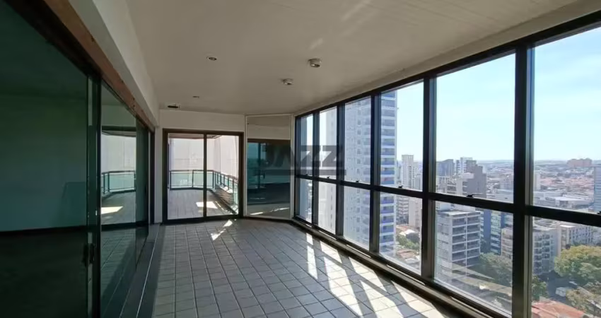 Apartamento de 410m² no cambuí em campinas com 4 suítes