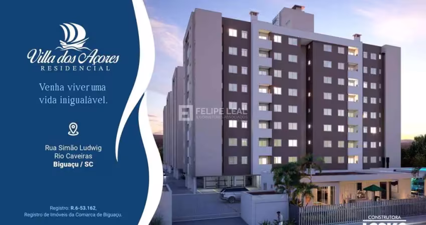 Apartamento com 2 quartos à venda na Rua Simão Ludwig, Rio Caveiras, Biguaçu