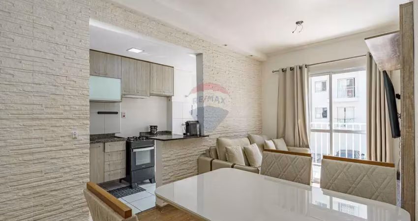 Re/max vende apartamento  - condomínio viena i  santa claudina/vinhedo -  58,23m²  2 dormitórios   r$ 350.000,00