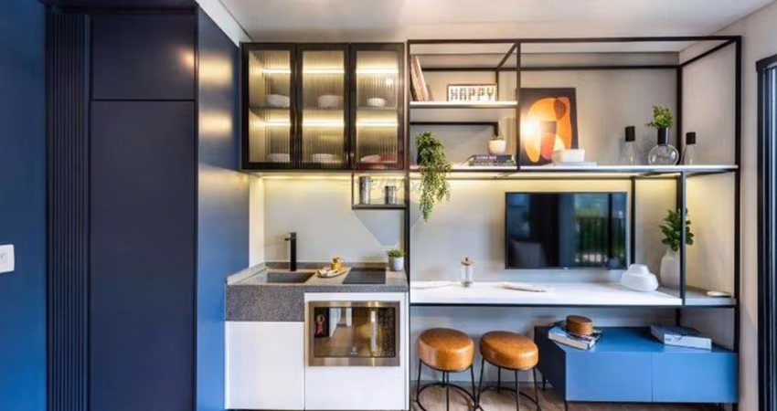 RE/MAX VENDE STUDIO PINHEIROS SP apto 1 Q Novo com varanda com lazer completo