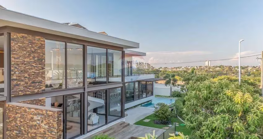Re/max vende casa 5 suítes 440m² 4 vagas r$ 6.499.000 montb lanc residence - campinas/sp