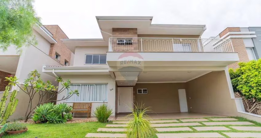 Re/max vende casa 300m² jardim américa ii, valinhos - 3 suítes c/ closet, piscina, gourmet - r$ 1.600.000