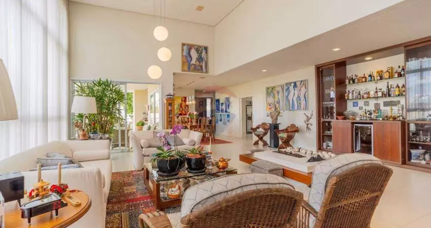 Remax vende maravilhosa casa térrea de alto padrão, 3 quartos, 3 vagas, no residencial parque das araucárias - sousas, campinas/sp