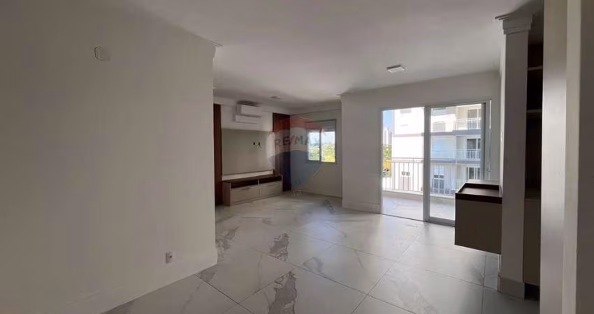 RE/MAX Aluga Apartamento 83 m², novíssimo, 02 quartos (sendo 1 suíte), varanda gourmet e 02 vagas cobertas, no Ecovila Santa Margarida, em Paulínia