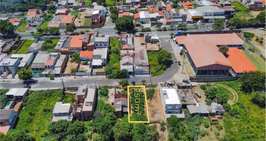 Vende terreno 250 metros jardim são clemente - 129.500,00 - monte mor/sp
