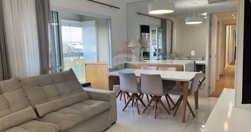 Re/max aluga apartamento mobiliado no condomínio acqua galleria, 92 m2, 3 quartos (1 suíte) por 8.500,00 - fazenda são quirino, campinas