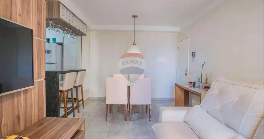 Re/max vende  apartamento no condomínio visione residence ,  2 quartos, 1 vaga , 52,16m², r$ 480.000,00, campinas/sp