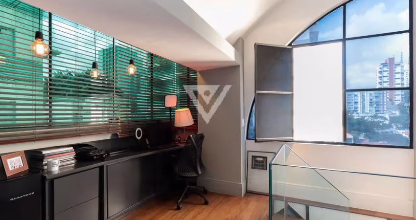 Encante-se com este sofisticado apartamento mobiliado na charmosa rua tucuna, no coração da pompeia!