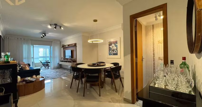 Apto 3 dorms, 2 suítes, 2 vagas, 143m², varanda gourmet, lazer completo, caiçara