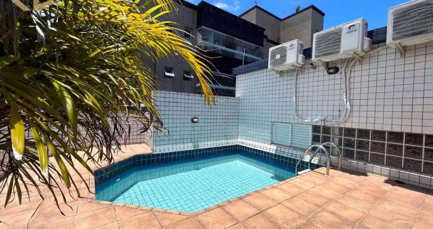Linda cobertura de 4 dormitórios, piscina privativa