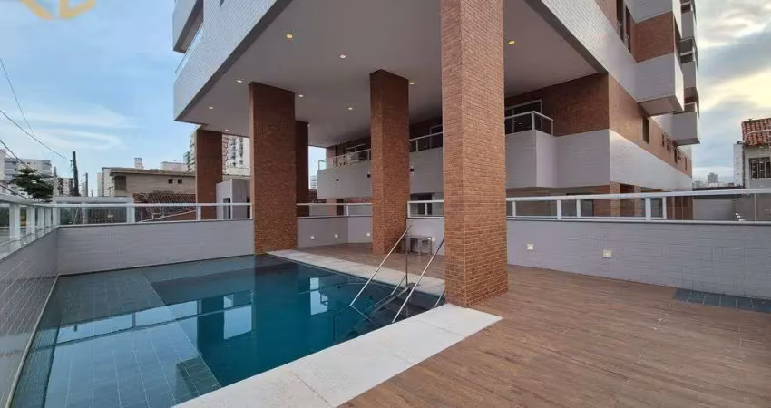Apto 2 dorms, 1 suíte, 1 vaga, 72,34m², lazer completo,  guilhermina