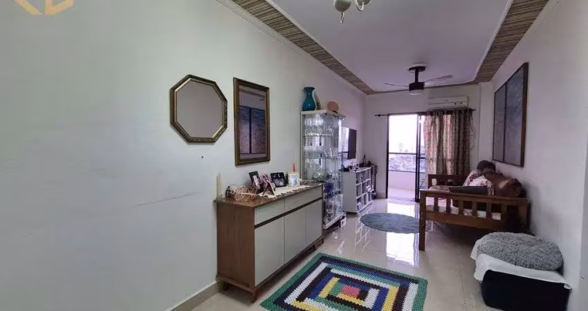 Apto 3 dorms, 1 suíte, 2 vagas, 90,68m², varanda vista mar, ocian