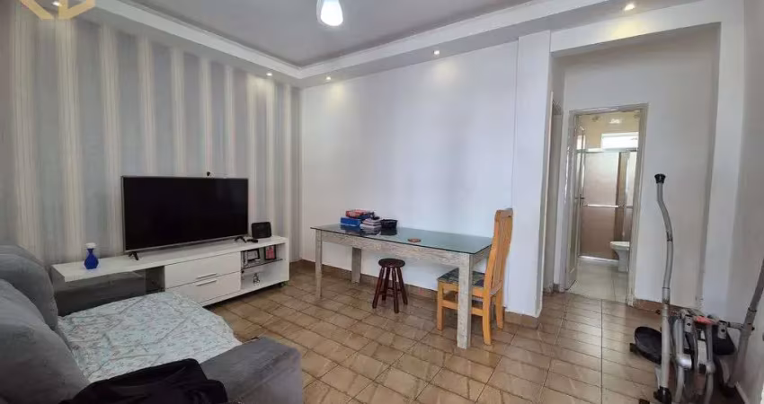 Apto, 1 dorm, 1 banheiro, 1 vaga, 51,95m², 4 quadras da praia, forte