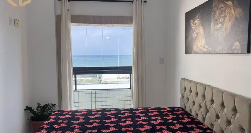 Apto 2 dorms, 1 suite, 1 vaga, 85 m2, mobiliado, canto do forte
