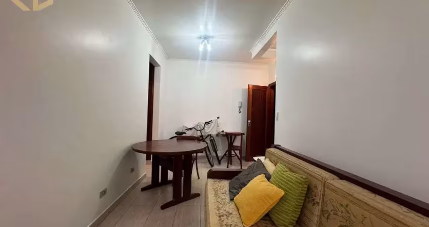Apto, 1 dorm, 1 banheiro, 1 vaga, 41m, vista mar, mobiliado, guilhermina