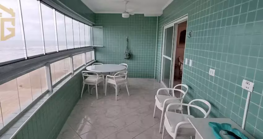 Apto 3 dormitórios, 1 suite, 3 vagas, frente mar, lazer, 144m², guilhermina