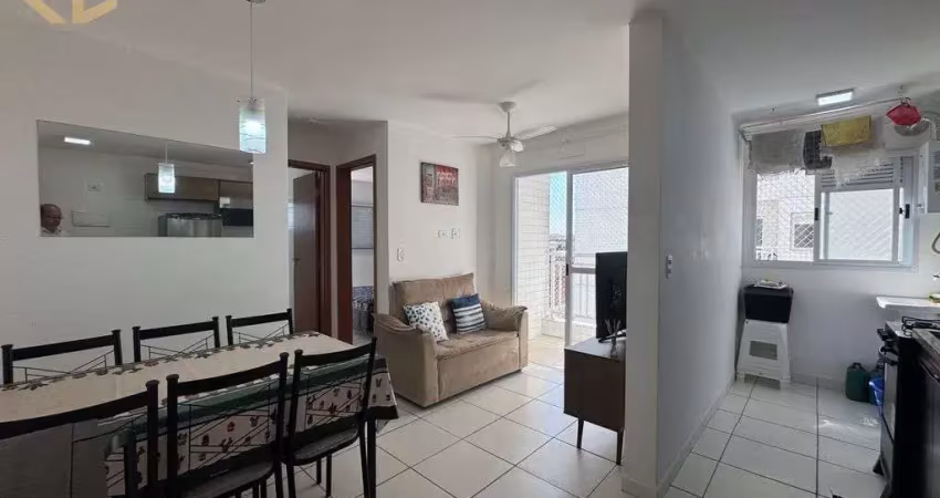 Apto 2 dorms, 1 banheiro, 1 vaga, 49m², mobiliado, 500m da prai, aviação