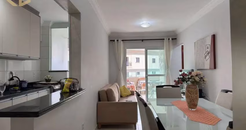 Apto 2 dorms, 2 suítes, 1 vaga, 86m², mobiliado, caiçara