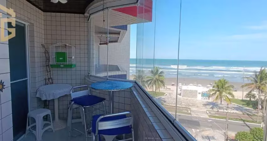 Apartamento 1 dormitório com vista mar, 1 dorm, 1 suite, 1 vaga, 67m, caiçara.