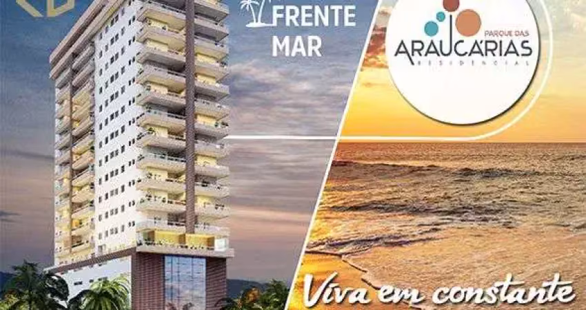 Lançamento em praia grande - jd real 2 e 3 dormitórios - frente mar