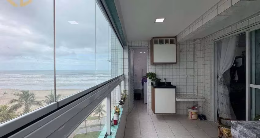Apto 2 dorms, 1 suíte, 1 vaga, 76m², vista mar, real