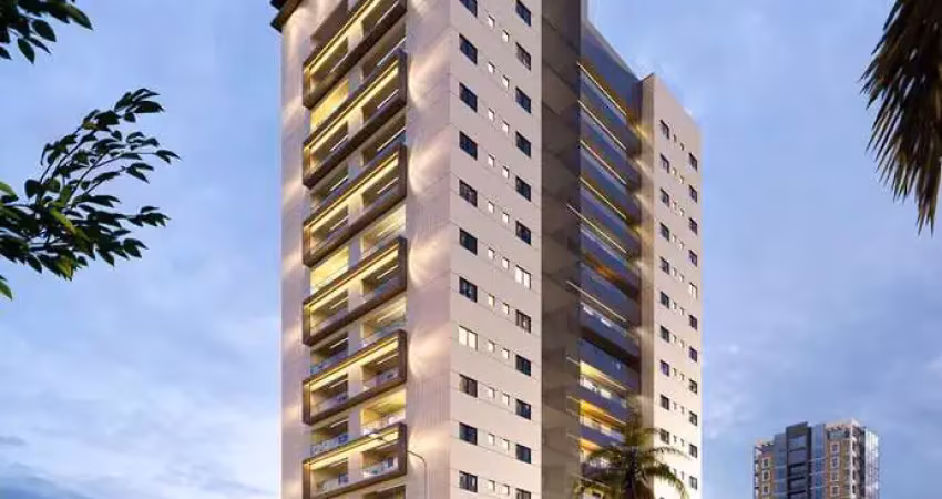 Canto do forte, apto na planta, 2 dormitórios com suíte