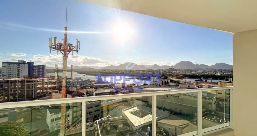 Apartamento Exclusivo no Centro de Guarapari com Vista para o Mar - 2 Quartos, 1 Suíte