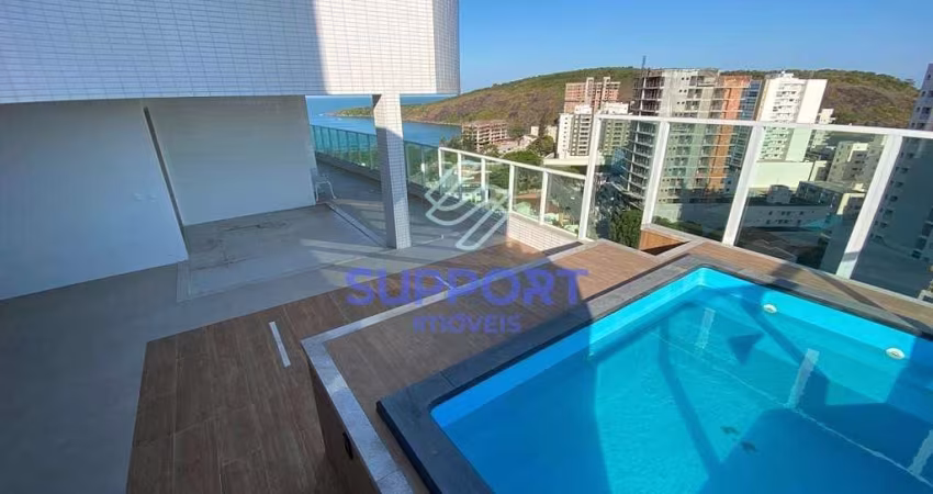 Belíssima Cobertura Linear de 4 quartos à venda, Praia do Morro, Guarapari, ES