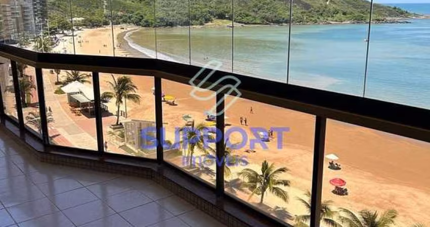 Magnífico Apartamento à Beira-Mar na Praia do Morro, Guarapari - 4 Suítes e Vista Deslumbrante